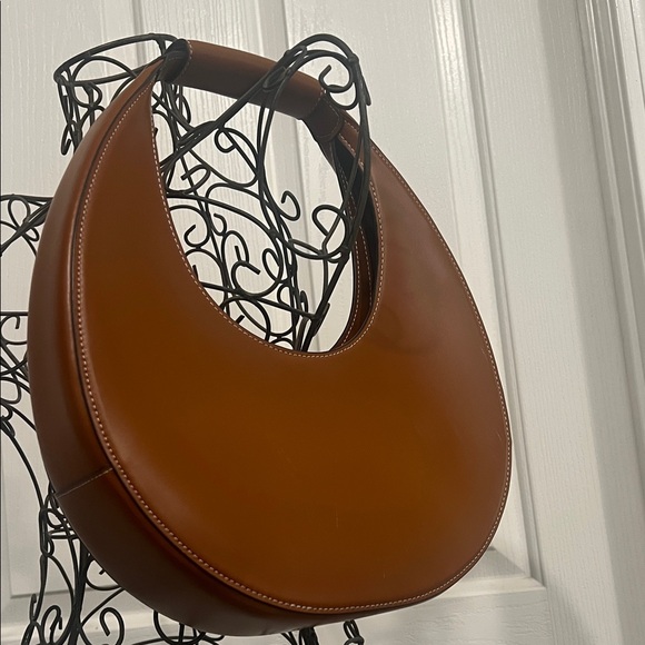 Staud half moon bag Elegant Brown Women's Bag. - Picture 14 of 16